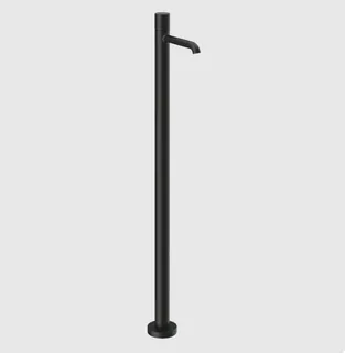 Смеситель для раковины, Gessi, Habito Unito, напольный, цвет-черный матовый