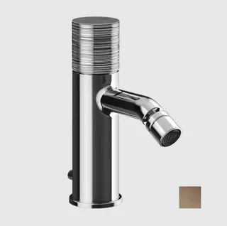 Смеситель для биде, Gessi, Habito Trame, цвет-Coffee Bronze Brushed PVD — иконка