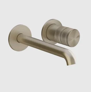 Смеситель для раковины, Gessi, Habito Trame, цвет-Finox Brushed Nickel