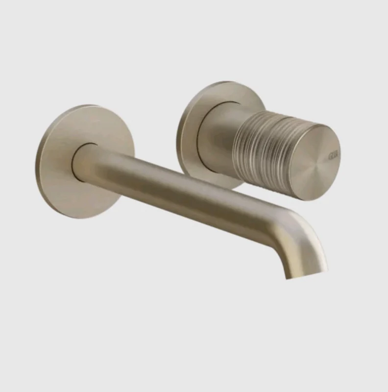 Смеситель для раковины, Gessi, Habito Trame, цвет-Finox Brushed Nickel