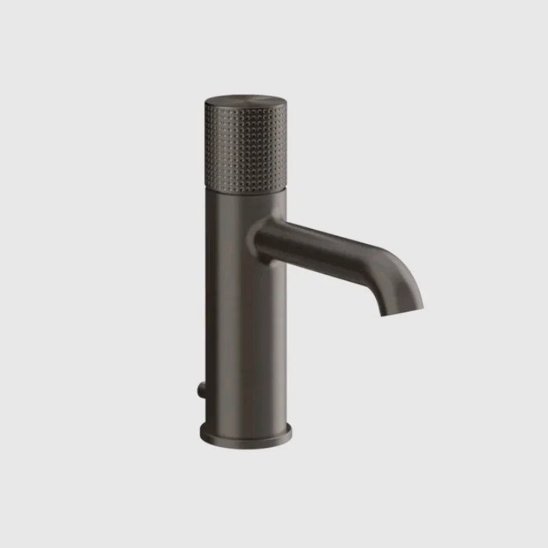 Смеситель для раковины, Gessi, Habito Cesello, цвет-Black Metal Brushed PVD