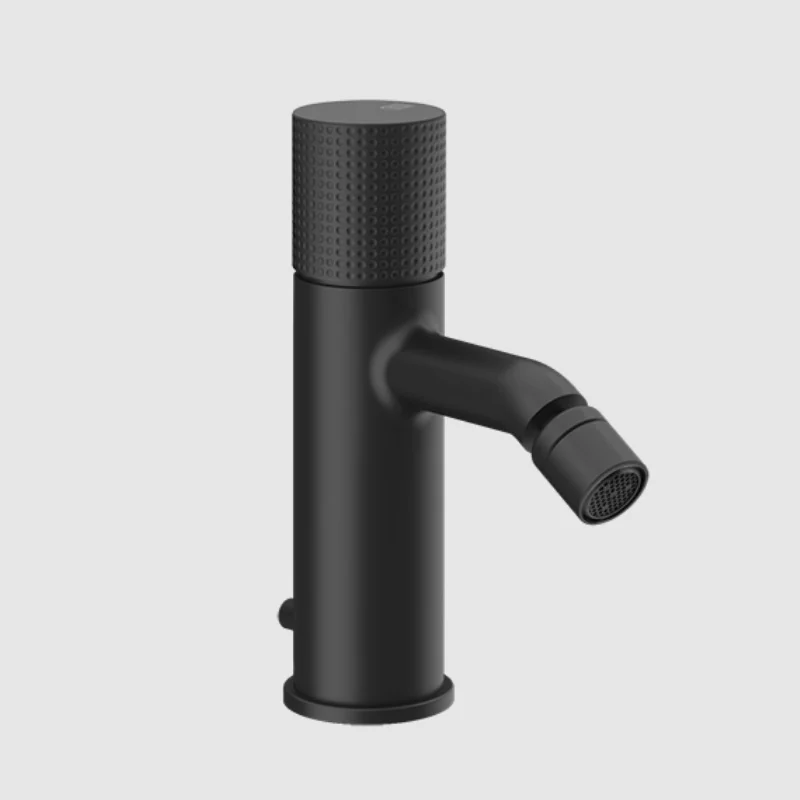Смеситель для биде, Gessi, Habito Cesello, цвет-черный матовый