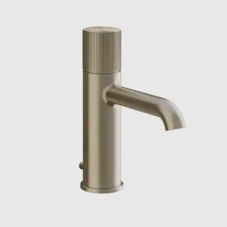 Смеситель для раковины, Gessi, Habito Rigato, цвет-Finox Brushed Nickel — иконка
