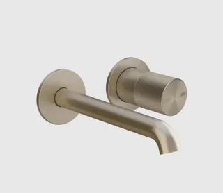 Смеситель для раковины, Gessi, Habito Diamantato, цвет-Finox Brushed Nickel