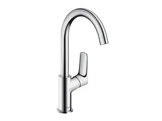 Смеситель для раковины, Hansgrohe, Logis, на раковину/столешницу, цвет-хром