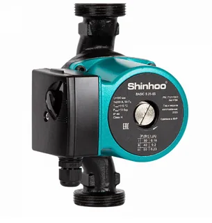 Насос циркуляционный, Shinhoo, BASIC S 15-6S 130 1х230V