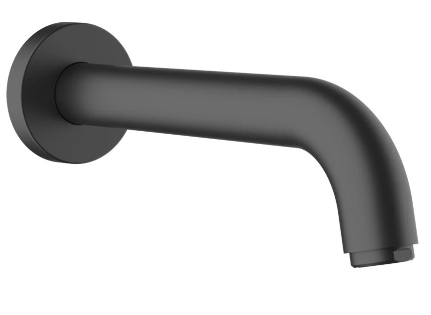Излив, Hansgrohe, Vernis Blend, на ванну, цвет-чёрный матовый