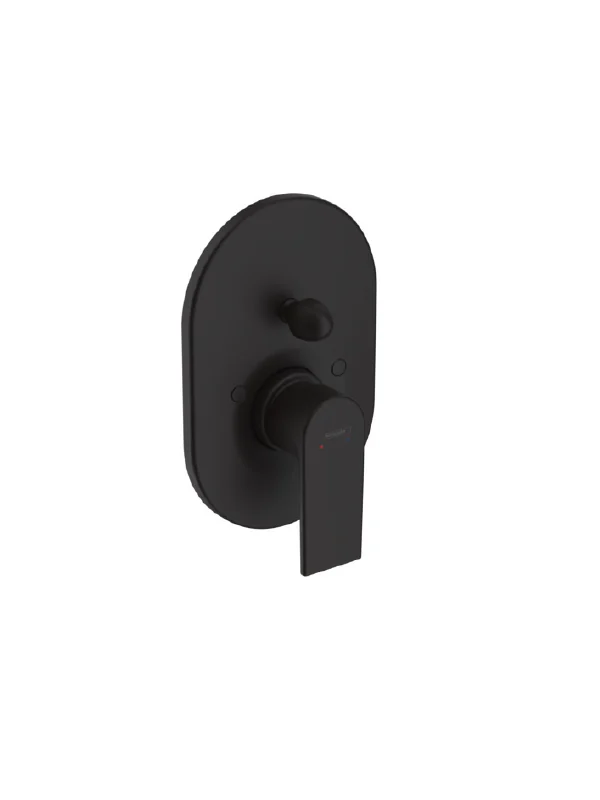 Смеситель для душа, Hansgrohe, Vernis Shape, цвет-черный матовый