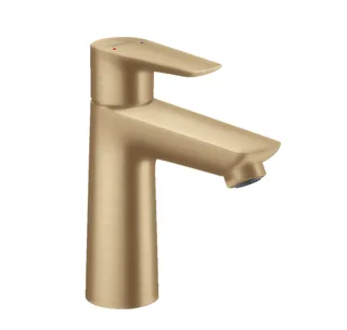 Смеситель для раковины, Hansgrohe, Talis E, цвет-шлифованная бронза