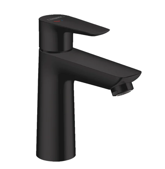 Смеситель для раковины, Hansgrohe, Talis E, цвет-черный матовый