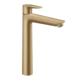 Смеситель для раковины, Hansgrohe, Talis E, цвет-шлифованная бронза