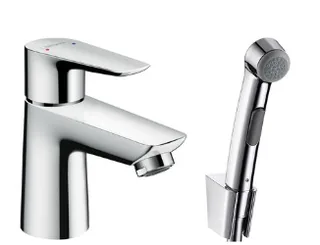 Смеситель для раковины, Hansgrohe, Talis E, цвет-хром