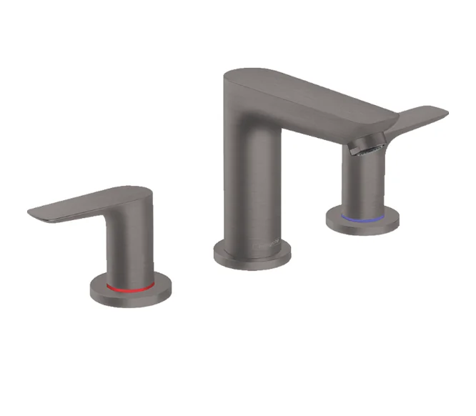 Смеситель для раковины, Hansgrohe, Talis E, цвет-шлифованный чёрный хром