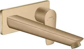Смеситель для раковины, Hansgrohe, Talis E, цвет-шлифованная бронза