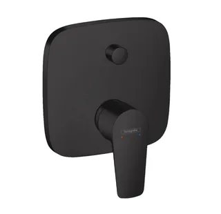 Смеситель для душа, Hansgrohe, Talis E, на 2 потребителя, настенный встраиваемый, цвет-черный матовый