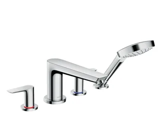 Смеситель для ванны и душа, Hansgrohe, Talis E, цвет-хром