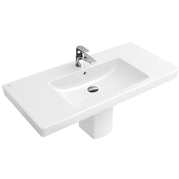 Раковина, Villeroy&Boch, Subway 2.0, шг 1000*470, цвет-альпийский белый
