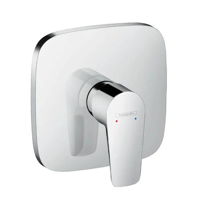 Смеситель для душа, Hansgrohe, Talis E, на 1 потребитель, настенный встраиваемый, цвет-хром