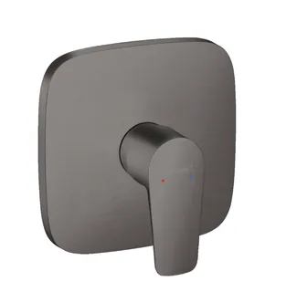 Смеситель для душа, Hansgrohe, Talis E, на 1 потребитель, настенный встраиваемый, цвет-шлифованный черный хром