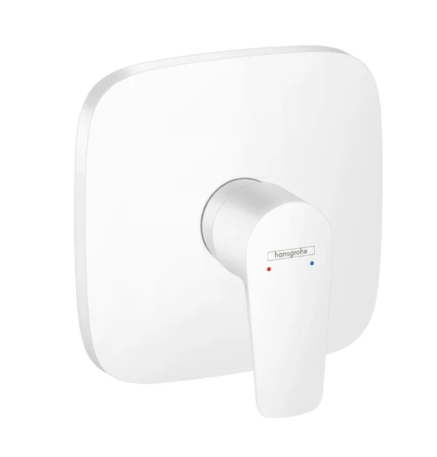 Смеситель для душа, Hansgrohe, Talis E, на 1 потребитель, настенный встраиваемый, цвет-белый матовый