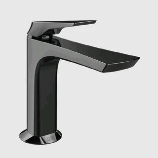 Смеситель для раковины, Gessi, Ventaglio, цвет-Black Metal PVD