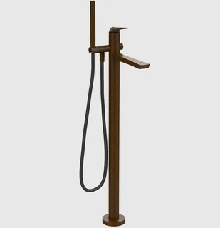 Смеситель для ванны и душа, Gessi, Ventaglio, напольный, цвет-Dark Bronze — иконка