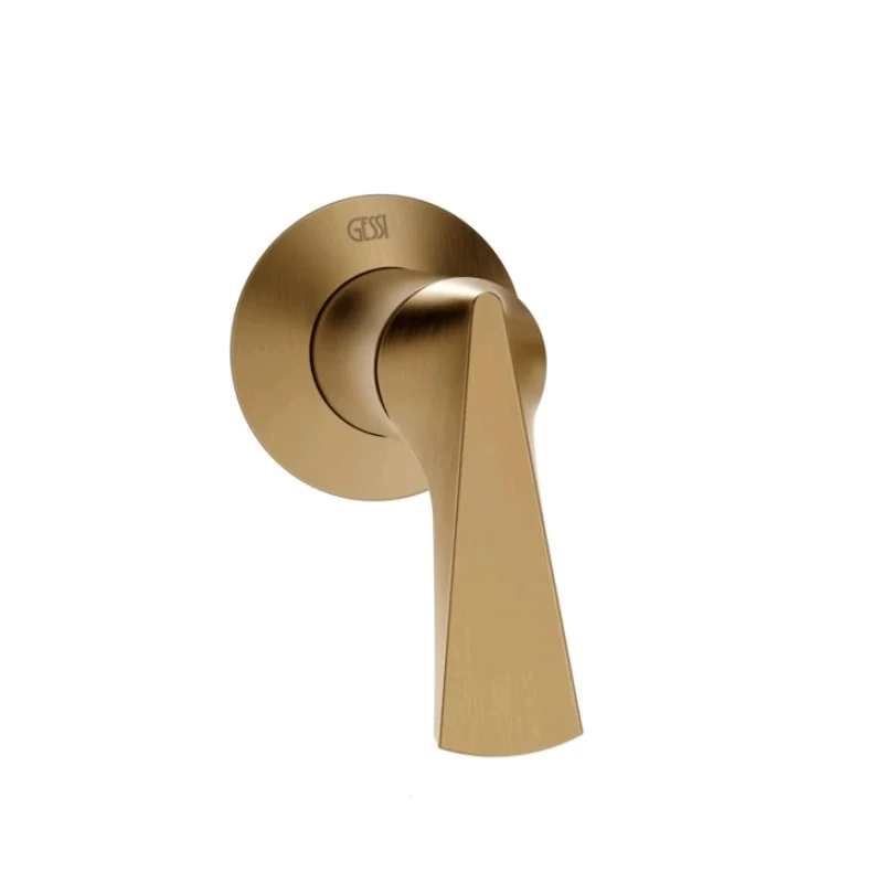Смеситель для раковины, Gessi, Ventaglio, цвет-Warm Bronze Brushed PVD