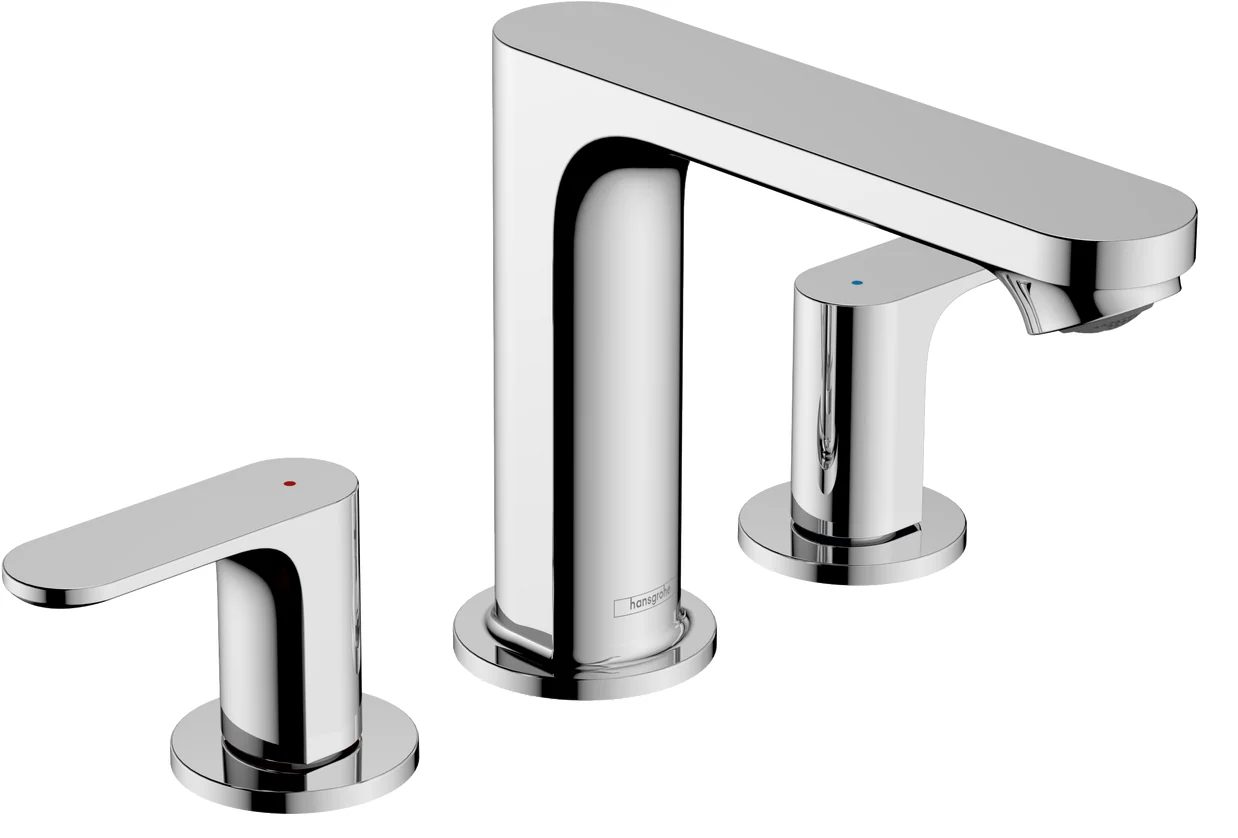 Смеситель для раковины, Hansgrohe, Rebris S, цвет-хром