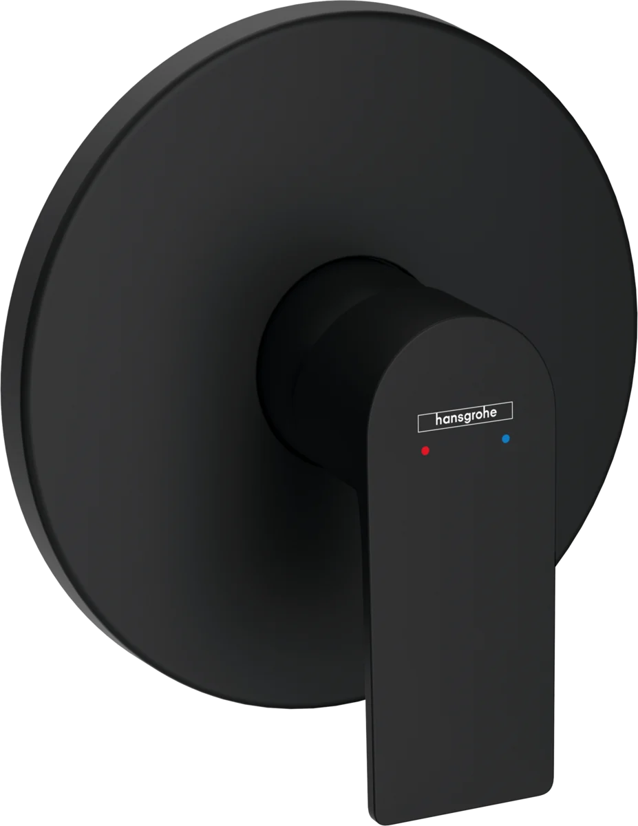 Смеситель для душа, Hansgrohe, Rebris E, цвет-черный матовый