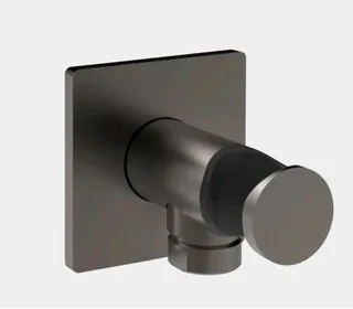 Шланговое подсоединение, Gessi, Inverso Bath&Shower, цвет-Black Metal Brushed PVD