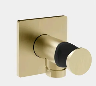 Шланговое подсоединение, Gessi, Inverso Bath&Shower, цвет-Brass Brushed PVD