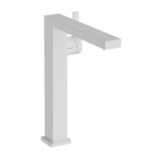 Смеситель для раковины, Hansgrohe, Tecturis E, CoolStart, цвет-белый матовый