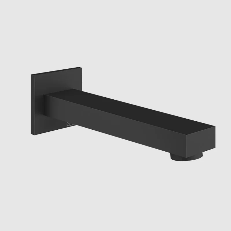 Излив, Gessi, Inverso, цвет-чёрный матовый