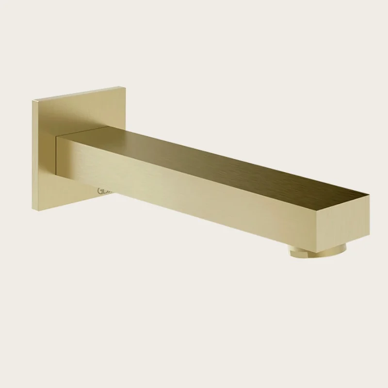 Излив, Gessi, Inverso, цвет-Brass Brushed PVD
