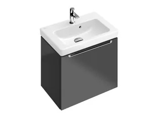 Раковина, Villeroy&Boch, Subway 2.0, шг 450*370, отверстия для смесителя-1, цвет-альпийский белый