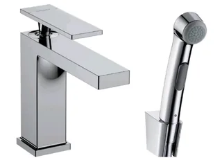 Смеситель для раковины, Hansgrohe, Tecturis E, цвет-хром