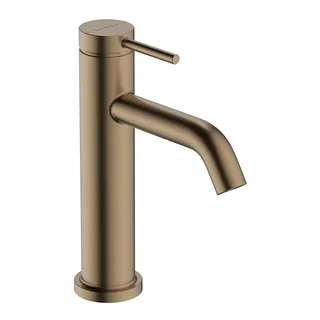 Смеситель для раковины, Hansgrohe, Tecturis S, цвет-бронза шлифованная