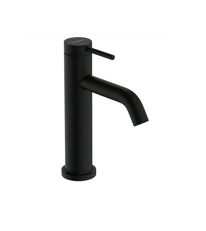 Смеситель для раковины, Hansgrohe, Tecturis S, CoolStart EcoSmart, цвет-черный матовый (Matt Black, Nero Opaco)