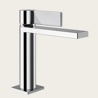 Смеситель для раковины, Gessi, Inverso Rigato, на раковину/столешницу, цвет-хром — иконка