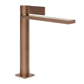 Смеситель для раковины, Gessi, Inverso Rigato, цвет-Copper Brushed PVD — иконка
