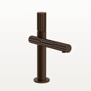 Смеситель для раковины, Gessi, Incastri, на раковину/столешницу, цвет-Dark Bronze