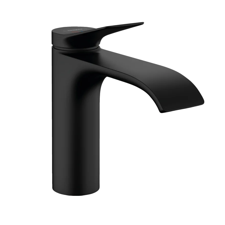 Смеситель для раковины, Hansgrohe, Vivenis, CoolStart, цвет-черный матовый (Matt Black, Nero Opaco)