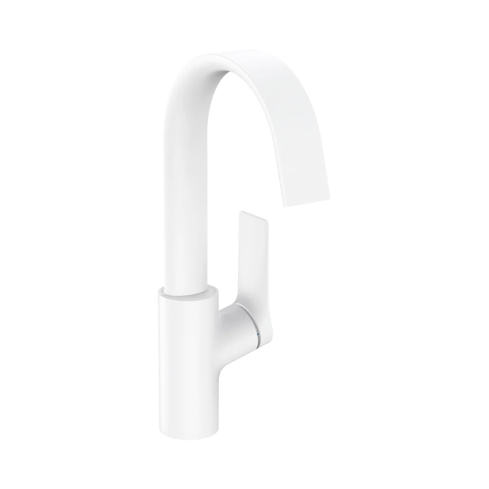 Смеситель для раковины, Hansgrohe, Vivenis, цвет-белый матовый