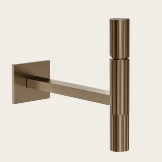 Смеситель для раковины, Gessi, Incastri Basin Area, Sospeso, цвет-Coffee Bronze Brushed PVD