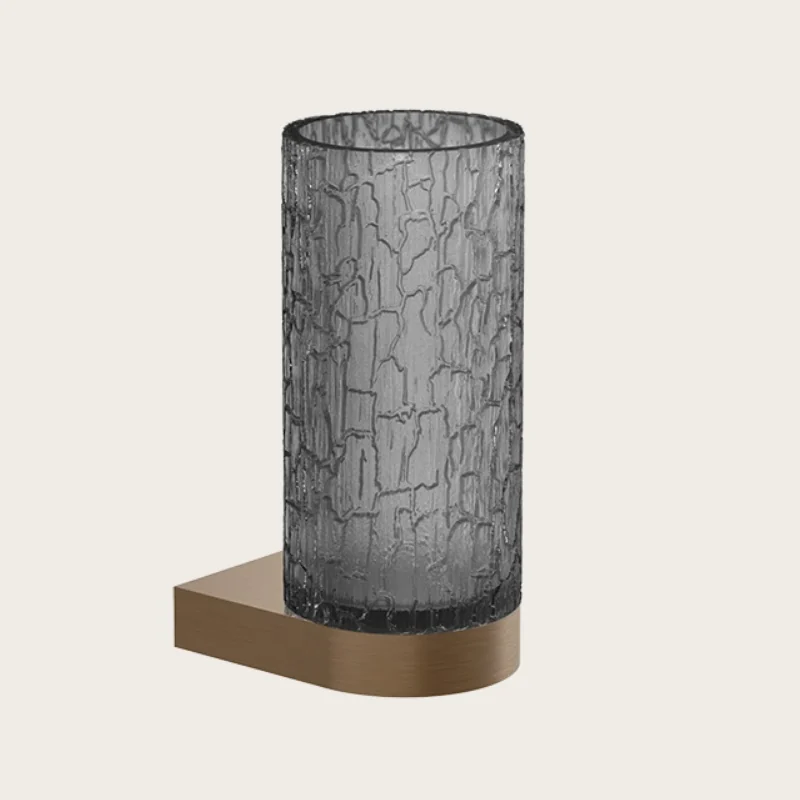 Стакан, Gessi, Incastri Basin Area, шгв 67*91*165, цвет-Coffee Bronze Brushed PVD