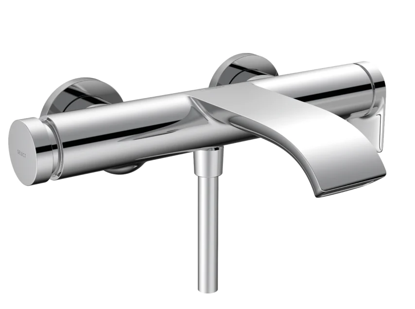 Смеситель для ванны и душа, Hansgrohe, Vivenis, настенный, цвет-хром