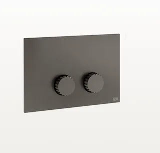 Клавиша смыва, Gessi, Incastri Total Look, для унитаза, шгв 215*19*145, цвет-Black Metal Brushed PVD