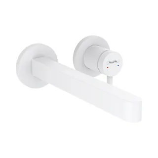 Смеситель для раковины, Hansgrohe, Finoris, цвет-белый матовый