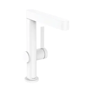 Смеситель для раковины, Hansgrohe, Finoris, цвет-белый матовый