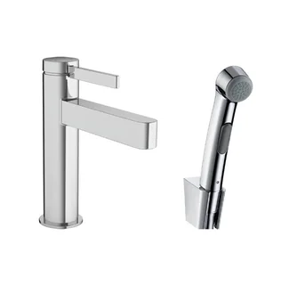 Смеситель для раковины, Hansgrohe, Finoris, на раковину/столешницу, цвет-хром